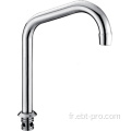 Chrome Nickel Finish Dual Spout